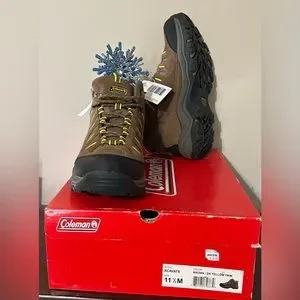 Coleman Men’s Xcavate hiker Shoes COLEMAN XCAVATE BROWN LEATHER ANKLE HIKING MENS 12M BOOTS | eBay main image 3